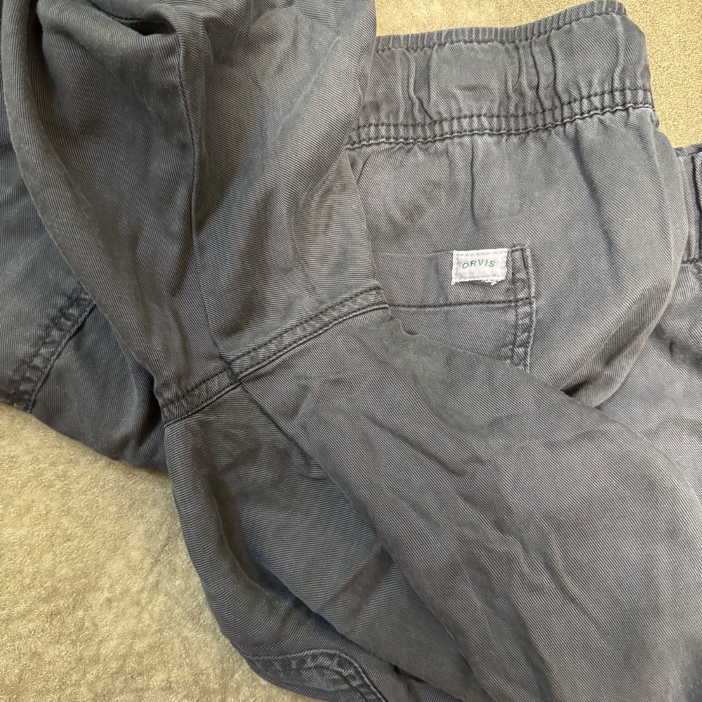 ORVIS Lyocell Pullon Joggers w Pockets Soft Dark Gray Womens size Medium - Picture 9 of 9